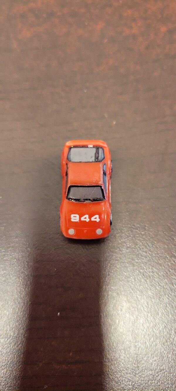 Micro Machines PORSCHE 944 red car Galoob 1987 Vintage